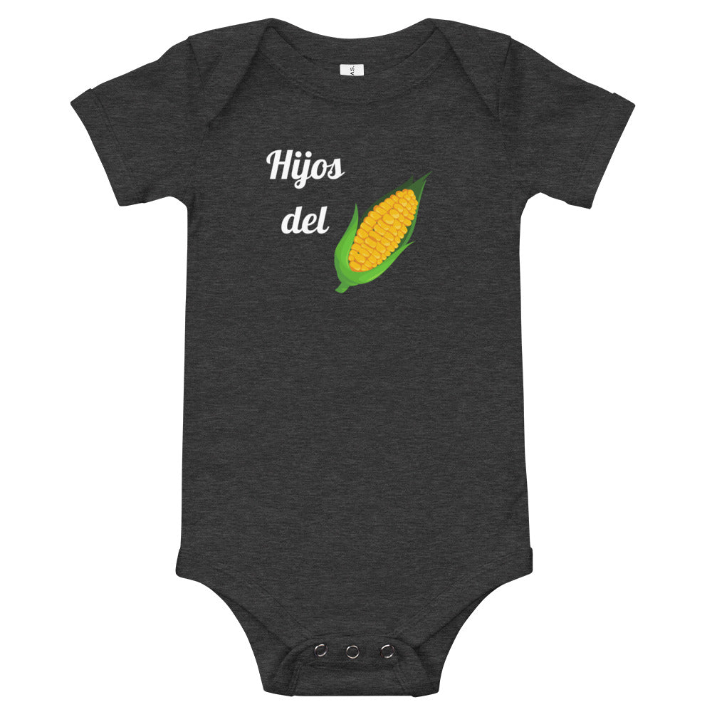 "Hijos del Maiz" Baby short sleeve one piece