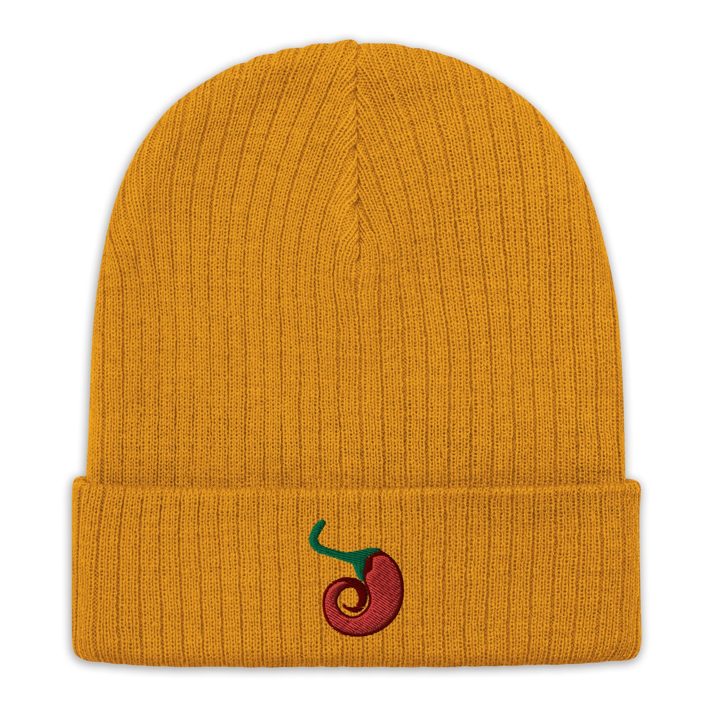 Chile Pepper Premium Ribbed knit beanie