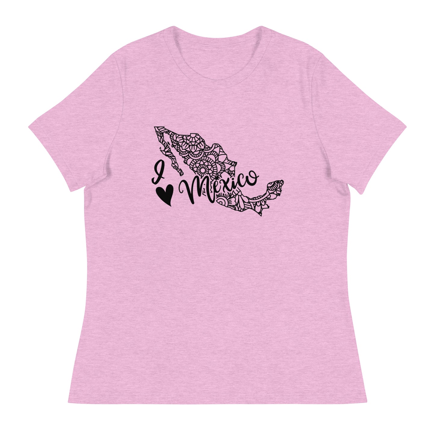 "I Love Mexico" Women's Relaxed T-Shirt