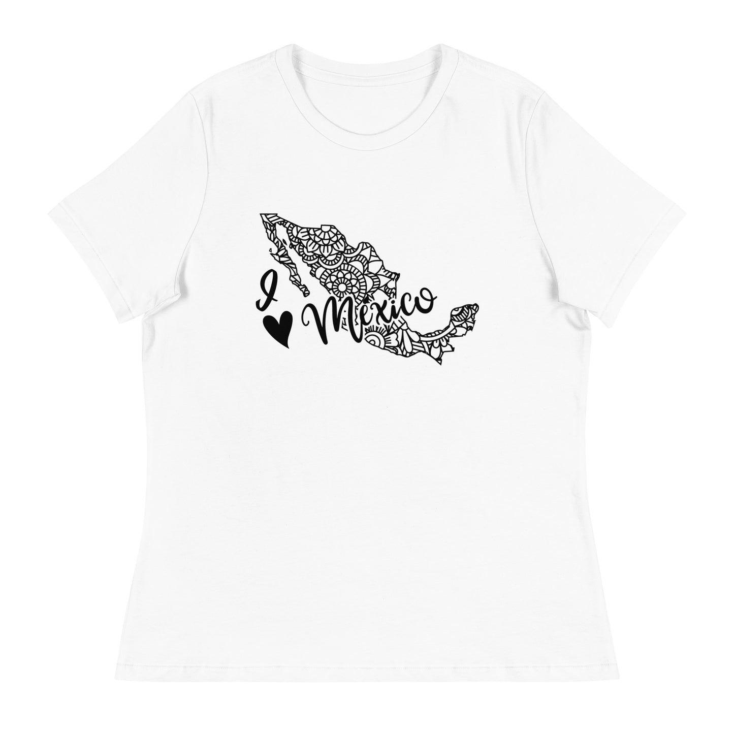 "I Love Mexico" Women's Relaxed T-Shirt